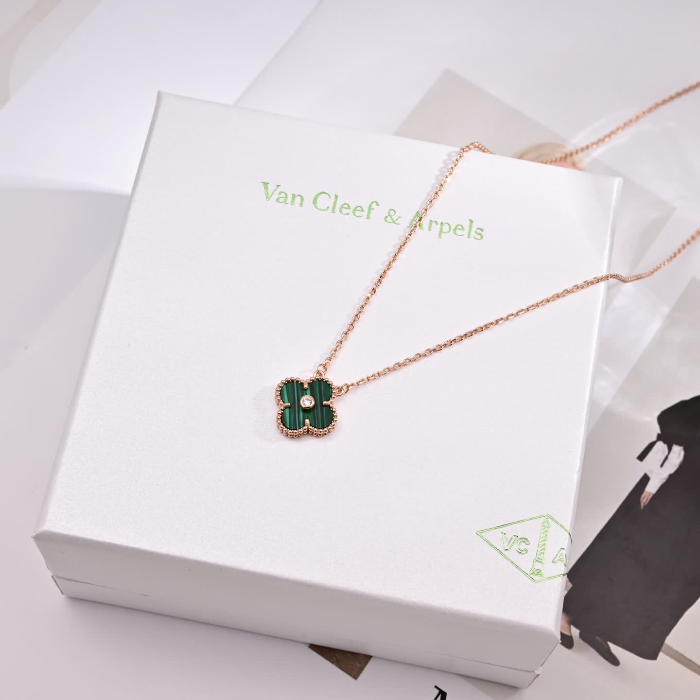 Van Cleef & Arpels Alhambra Gold Chain Necklaces